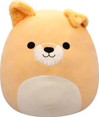 Produktbild von Squishmallows Plüschfigur Tan Dog with White Belly Cooper 50 cm