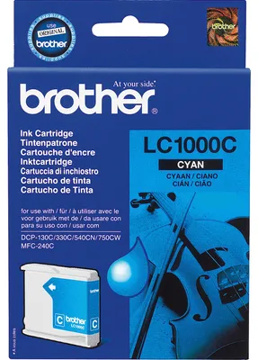 Immagine prodotto di Brother LC1000C - Ciano - originale - Cartuccia d'inchiostro