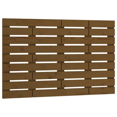Obrázok produktu pre vidaXL Nástenné čelo Honey Brown 106x3x63 cm Masívne borovicové drevo