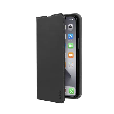 Image de SBS TEBKLITEIP1361K coque de protection pour téléphones portables 15,5 cm (6.1") Étui avec portefeuille Noir