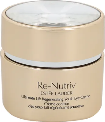 Produktbild von Estée Lauder Re-Nutriv Ultimate Lift Regenerating Youth Eye Creme, Augencreme, Frauen, Mischhaut, normale Haut, Aufhellend, Kräftigend, Anheben, Verstärkung, Topf, Water\Aqua\Eau, Cyclopentasiloxane, Butylene Glycol, Glycerin, Dimethicone,...