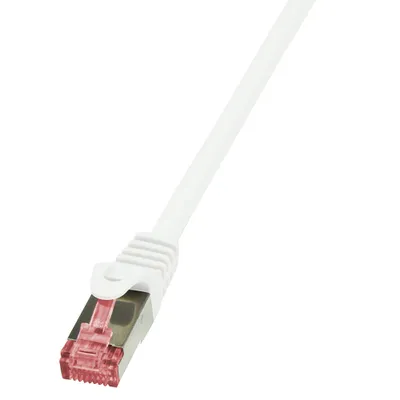 Produktbild von LogiLink Patchkabel PrimeLine CAT6 S/FTP 3m weiß