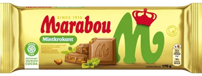Productafbeelding van Marabou Muntkrokant, 170 gram