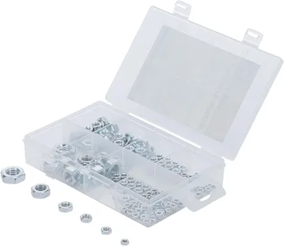 Image de Assortiment d'écrous | M3 - M10 | 150 pcs.