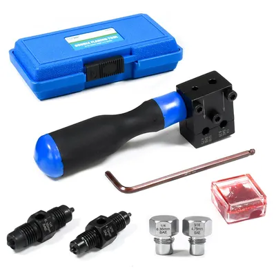 Produktbild von 7-teiliges Set von Bremsleitungsfittings, 4,75 mm und 6,35 mm, für Brems- und Hydrauliksysteme