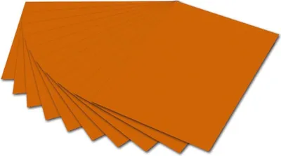 Produktbild von Folia 6141E Fotokarton - 50 x 70 cm, hellorange