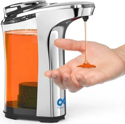 Produktbild von Automatischer Flüssigseifenspender mit Infrarotsensor, 17 oz, berührungslos