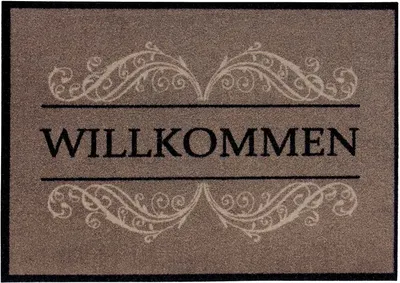 Immagine prodotto di Zerbino Carmen Welcome color taupe, 39 x 58 cm