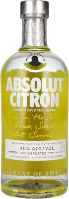Image de Vodka aromatisée à la citronnelle Absolut 40,00 %  0,70 litre