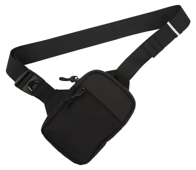 Imagen del producto de Bolsa de hombro impermeable – Bandolera para hombre – Ideal para correr, andar en bicicleta, viajar, ir de compras – Ligera – Bolsa de hombro