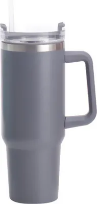 Obrázek produktu pro Velký termohrnek z nerezové oceli, 1,2 l, tmavě šedý