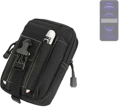Produktbild von K-S-Trade Gürtel Tasche kompatibel mit Hotwav Note 13 Pro Gürteltasche Holster Schutz Hülle Handy Hülle Smartphone outdoor Handy-Hülle schwarz