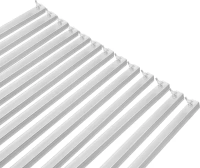 Obrázok produktu pre Svadobný pozadie – obdĺžnikový rám – 6 x 3 metre – oceľová rúrka 20 x 20 mm – nosnosť cca. 10 kg – strieborná farba