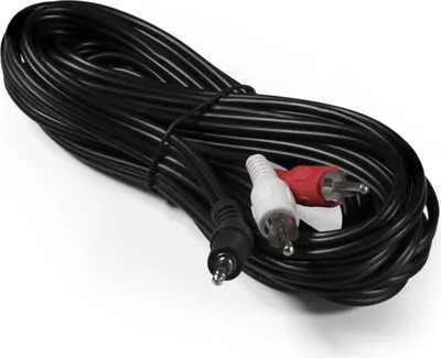 Produktbild von Audio-Adapterkabel HOLLYWOOD, AUX 3,5mm Klinke zu Cinch-Stecker, 5m