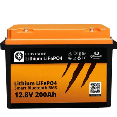 Produktbild von Liontron Lithium LiFePO4 LX - Arctic 12,8V 200Ah mit Smart BMS & Bluetooth - Marine IP67