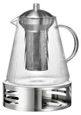 Produktbild von Ritzenhoff & Breker Jive Teekanne mit Sieb 1,5 l & Stövchen