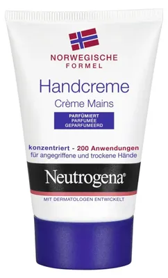 Zdjęcie produktu dla Neutrogena 1551475, Kremowy, Kobiety, Skóra sucha, Skóra normalna, Skóra wrażliwa, Nawilżający, Zmiękczający, Kojąca, 50 ml, Tubka