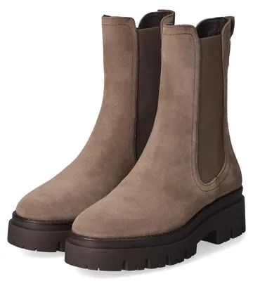 Produktbild von Tamaris Damen Chelsea Boots Braun Rauleder Größe: 36