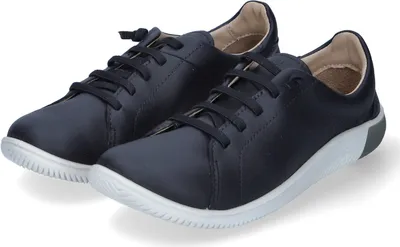 Imagen del producto de Zapatillas deportivas bajas para mujer Keen, modelo KNX LACE, color negro, confeccionadas en cuero liso, talla 41