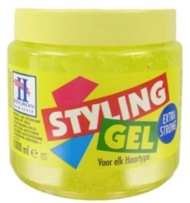 Produktbild von Hegron Hair Gel Yellow (Extra) 1000ml.