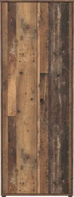 Produktbild von Mehrzweckschrank >TEMPRA2< 5 Böden, Old – Wood Vintage Nachbildung - 73,7x197,5x34,8 (BxHxT)