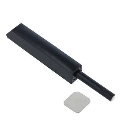 Produktbild von Schwarz lang Magnetspitze Möbeltürdämpfer Druckschnäpper Schranktürschnäpper