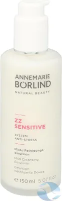 Produktbild von Annemarie Börlind ABZZSRE150, Reinigungslösung, Frauen, Empflindliche Haut, Beruhigend, Pumpenflasche, 150 ml
