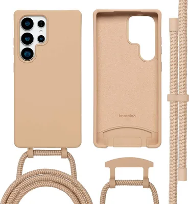 Produktbild von imoshion Color Backcover mit abnehmbarem Handykette und MagSafe Samsung Galaxy S25 Ultra - Beige
