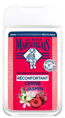 Produktbild von Le Petit Marseillais Duschgel 250 ml – Wohltuende Kirsche & Jasmin