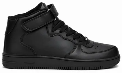 Produktbild von Herren High Top Sneaker Schnürung Sportschuhe Nevers Schwarz Gr.45