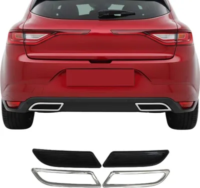 Image de Cadre d'échappement pour Renault Megane IV 2016-2025 acier inox