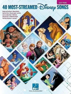 Obrázek produktu pro 40 nejstreamovanějších písní od Disneyho