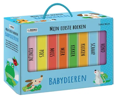 Imagen del producto de Rebo-Verlag: "Tierbabys" – Mis primeros libros