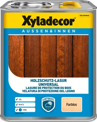 Produktbild von Xyladecor Universallasur 2,5L farblos