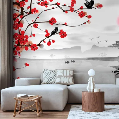Produktbild von Selbstklebende Folie Fototapete - Japanese Garden 147x105 cm Orient 10110903-50