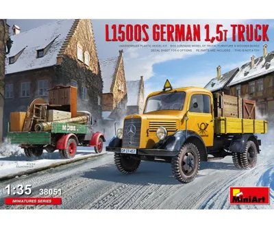 Produktbild von MINIART MA38051 L1500S German 1,5t Truck