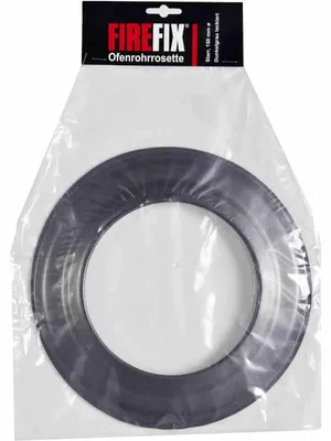 Produktbild von FIREFIX RD150/R Ofenrohrrosette für 2 mm starken Ofenrohre/Rauchrohre in 150 mm