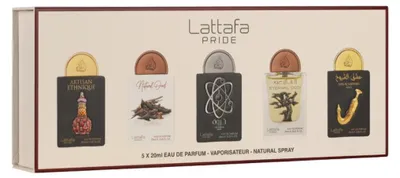 Obrázek produktu pro Lattafa Pride Box 2 – dárková sada, 5x20 ml