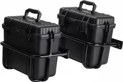 Image de Valises latérales + support pour Harley Softail Low Rider S 20-25 TC1 noir