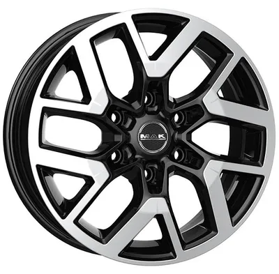 Obrázok produktu pre Zliatinové kolesá MAK GRAVEL 6.5x16 6x130 ET 62 BLACK MIRROR
