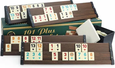 Obrázok produktu pre Sada na hru Rummy, obsahujúca karty a pero