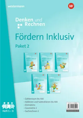 Obrázek produktu pro Fördern Inklusiv. Hefte 5-9 im Paket Denken und Rechnen Ausgabe 2024