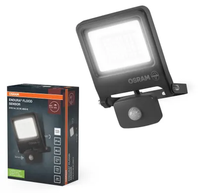 Produktbild von Osram ENDURA Flood Sensor Außenstrahler 30W 4000K Grau IP65