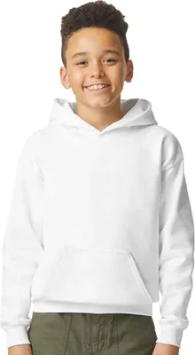 Produktbild von Gildan - "Softstyle" Kapuzenpullover Fleece für Kinder FK2908 (L) (Weiß)