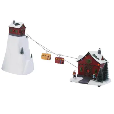 Produktbild von Bewegliche Winterlandschaft mit Bergbahn, 53 cm