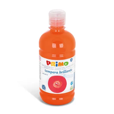 Produktbild von Primo 202BR500250 Tempera-Farbe 500 ml Flasche Orange