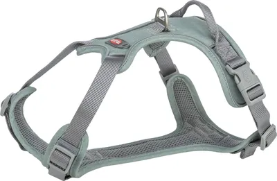 Produktbild von TRIXIE Premium Active Geschirr - salbei - 69–87 cm/25 mm