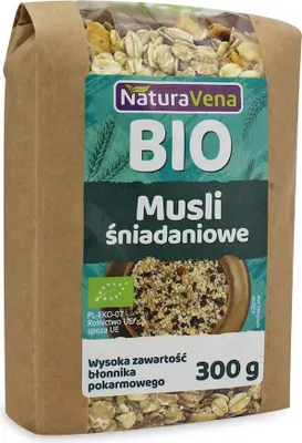 Obrázek produktu pro RAŇAJKOVÉ MUSLI 300 g - NATURAVENA