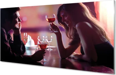 Produktbild von Glasbilder 140x70 Wandkunst Brillen