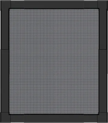 Produktbild von Schellenberg Fliegengitterfenster TELESCOPE, Insektenschutz-Fenster mit Rahmen aus Aluminium, teleskopierbar, anthrazit, 70083